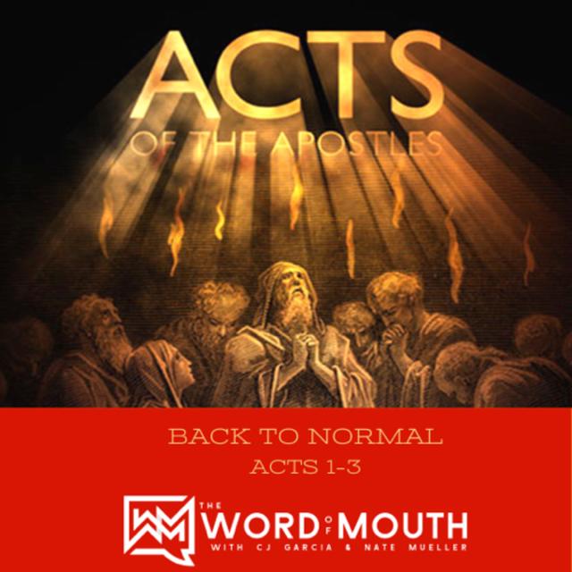 Back to Normal Acts 1-3 - podcast episode cover