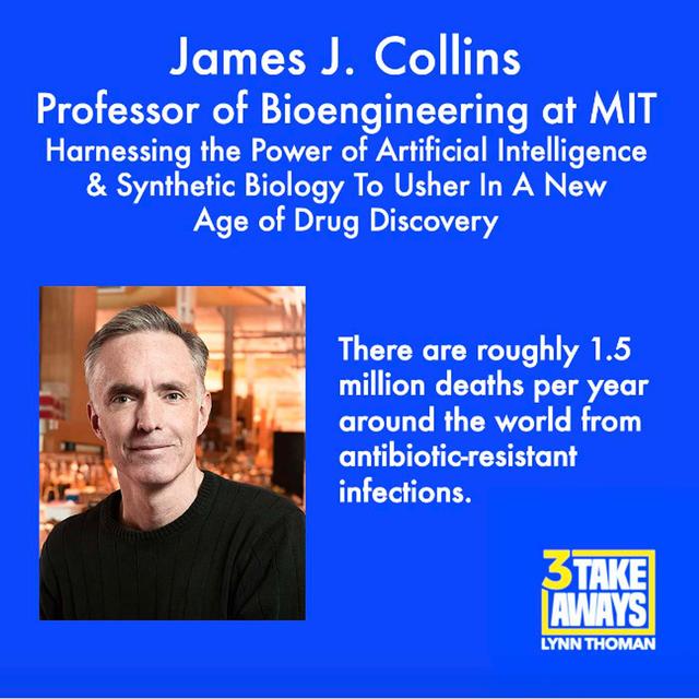 Harnessing the Power of Artificial Intelligence & Synthetic Biology To Usher In A New Age of Drug Discovery: James Collins (#44) - podcast episode cover