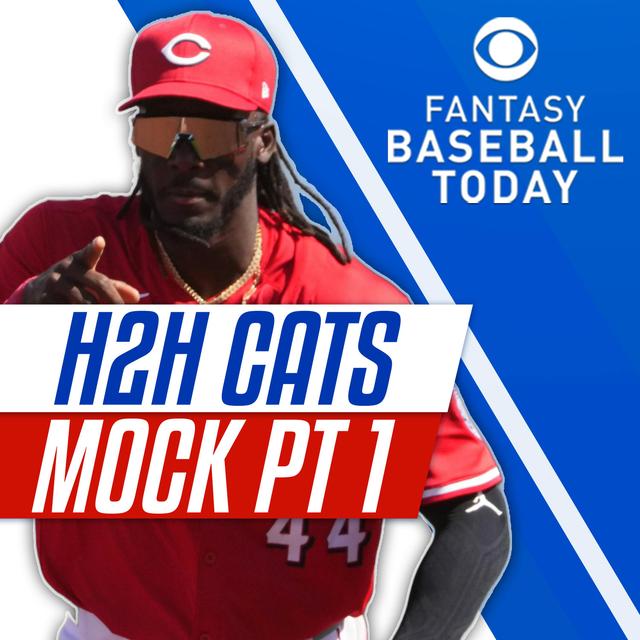 12-team H2H Categories Mock Draft Part 1! Rounds 1-12 Picks & Analysis (3/4 Fantasy Baseball Podcast) - podcast episode cover