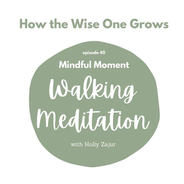 Mindful Moment: Walking Meditation (40) - podcast episode cover