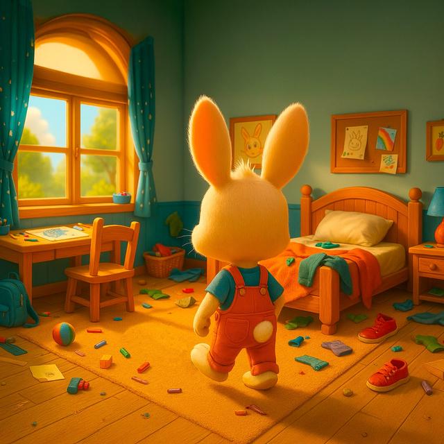 Petit Lapin range sa chambre - podcast episode cover