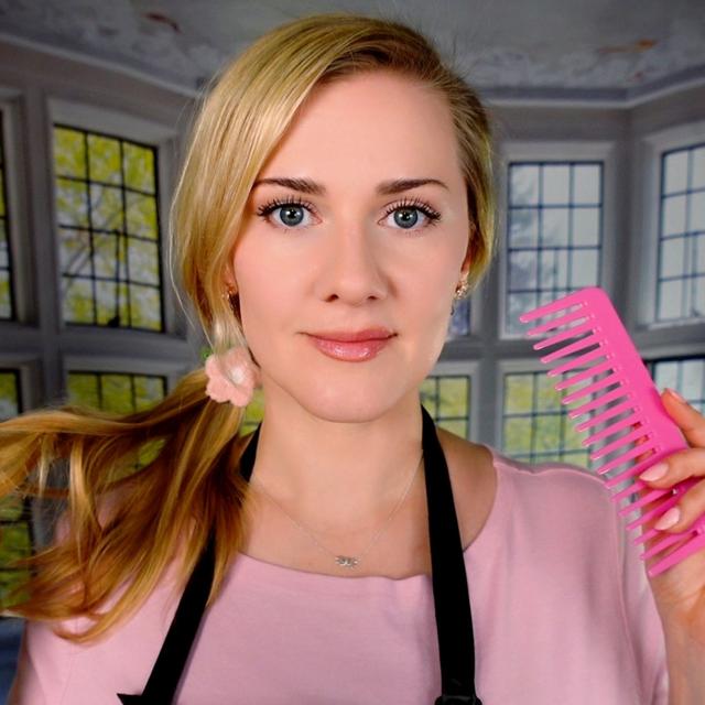 Spring Hair Care ASMR 🌸 Gentle Shampoo and Brushing | Soft Spoken - podcast episode cover