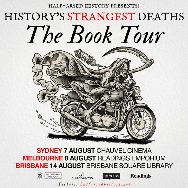 Tickets for the 2025 Book Tour are now available! - podcast episode cover