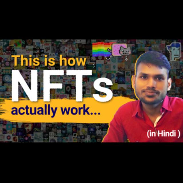 How NFT works behind the scene? | Hindi | The Blockchain Show - podcast episode cover