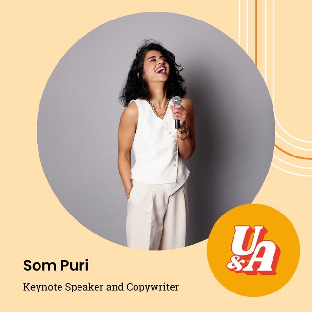 “I Cannot Just Sit Here And Wait For The Business To Happen To Me,” Som Puri, Speaker and Copywriter. - podcast episode cover