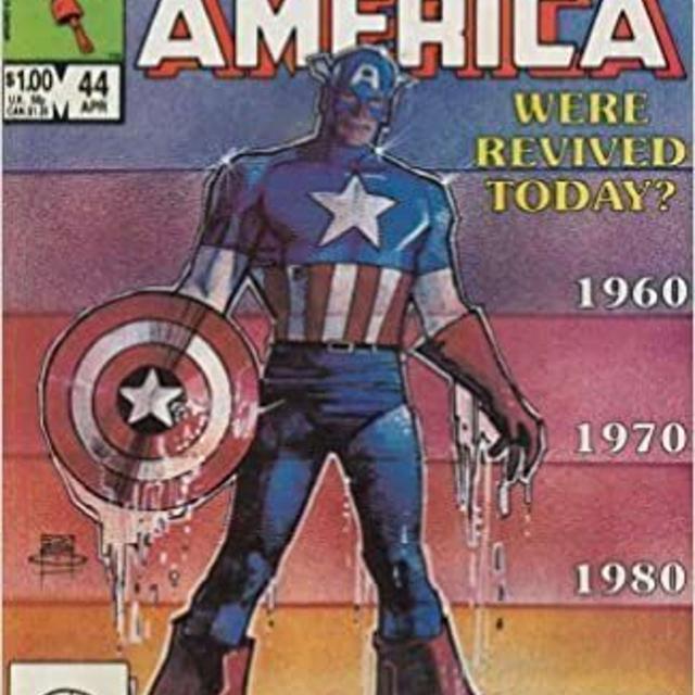 What if Captain America were revived today? (from What If #44, a Marvel comics alternate universe) - podcast episode cover