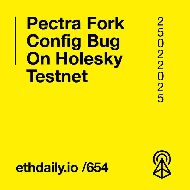Pectra Fork Config Bug On Holesky Testnet - podcast episode cover