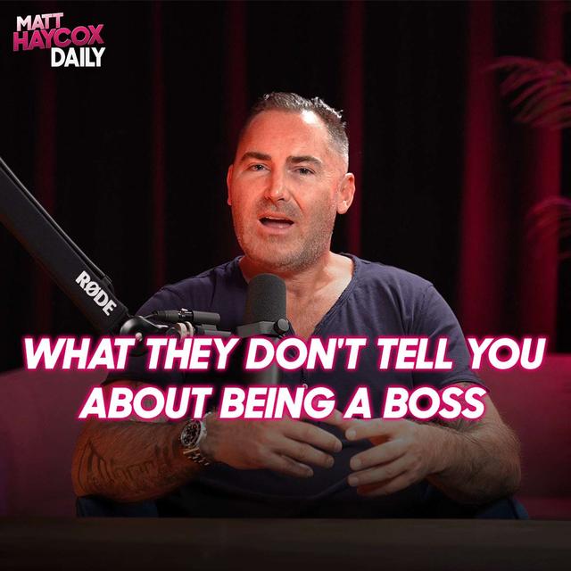 What They Don't Tell You About Being a Boss - podcast episode cover