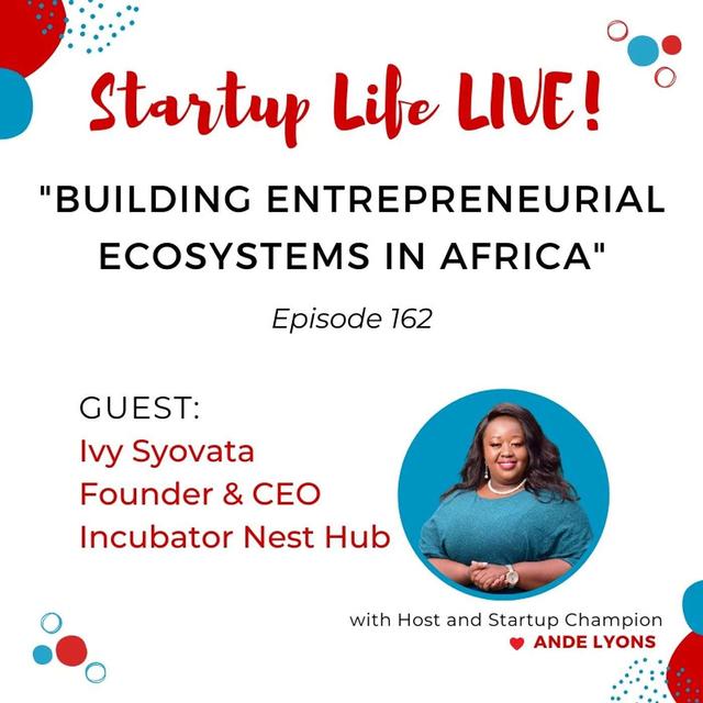 EP 162 Building Entrepreneurial Ecosystems in Africa - podcast episode cover