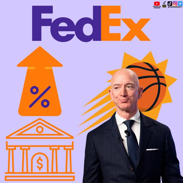 FedEx Signals Weakening U.S. Economy, Fed Hikes Another 0.75%, Bezos to Buy Phoenix Suns? - podcast episode cover