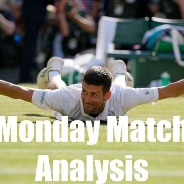 Masterful Djokovic Beats Kyrgios to Win Wimbledon 2022 | Monday Match Analysis - podcast episode cover