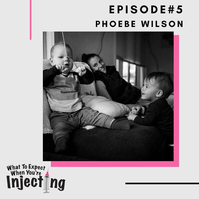 #5 Progesterone farts, PTSD & Pregnancy with Phoebe Wilson - podcast episode cover
