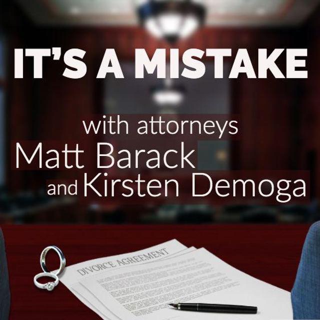 Coming soon: It's A Mistake - podcast episode cover
