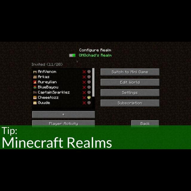 OMGcraft Tip: Minecraft Realms Setup and Review - podcast episode cover