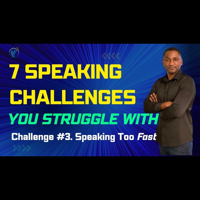 Conquer Speaking Too Fast | Slow Down and Speak with Confidence - podcast episode cover