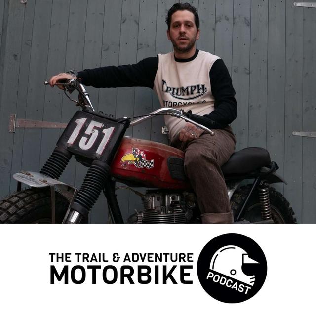 TAMP Season 7 Episode 22 Danny Lilwall Africa and Restoring Vintage Dirt Bikes - podcast episode cover
