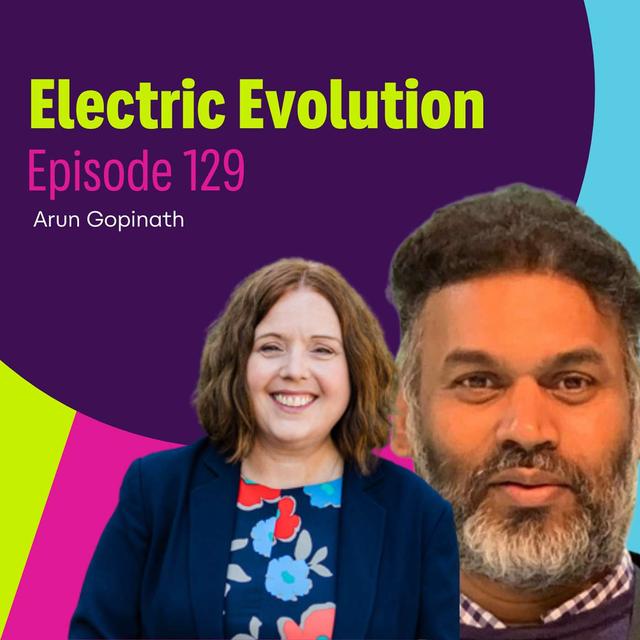 Episode 129: Liz Allan and Arun Gopinath - Exploring CHRGR.io For Better EV Charging Locations - podcast episode cover