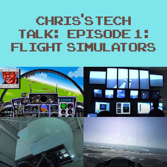 Tech Talk #1: Flight Simulators - podcast episode cover