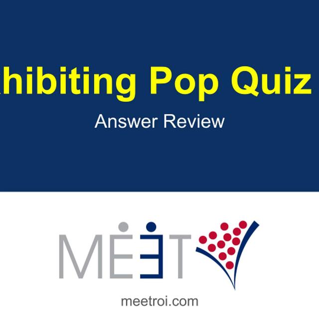 Exhibiting Pop Quiz #4 - podcast episode cover