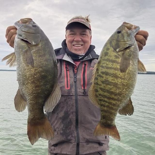Up North Journal - Small Mouth Bass Fishing on Lake St. Clair with Marcel Veenstra of Marcel's Guide Services - podcast episode cover