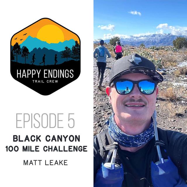 Black Canyon 100 Mile Challenge with Matt Leake - podcast episode cover