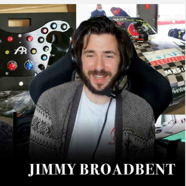 Jimmy Broadbent | Sim Racer / Youtuber - podcast episode cover