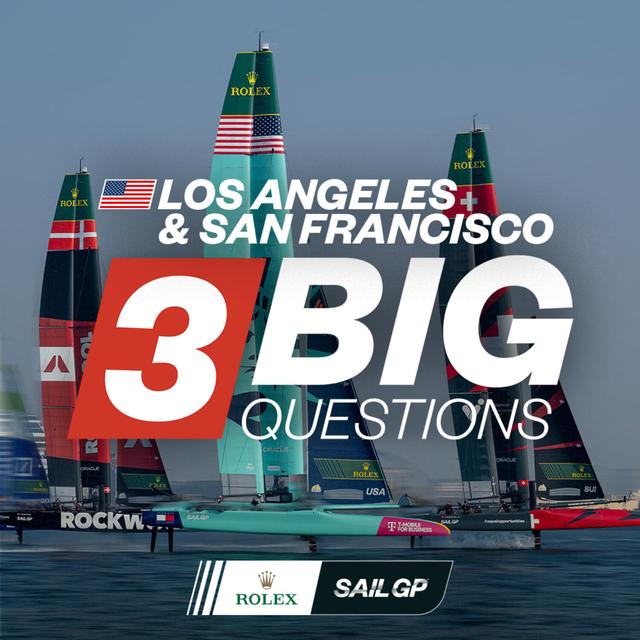 3 Big Questions | The Preview Ahead of SailGP in California - podcast episode cover