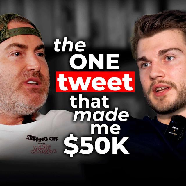 The Twitter Ghostwriter Earning $50K/Month Reveals His Secrets - podcast episode cover