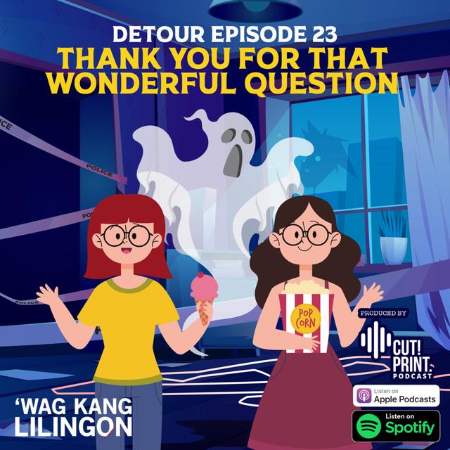 DETOUR EPISODE 23: Thank You For That Wonderful Question - podcast episode cover