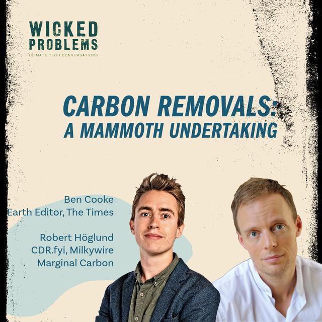 Carbon Dioxide Removals: A Mammoth Task - podcast episode cover