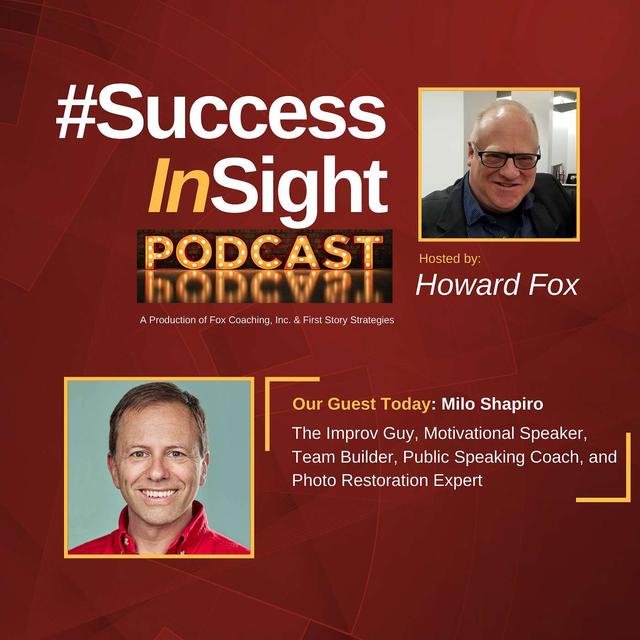 Milo Shapiro, Side-hustle Saturday -- Improvisation, Public Speaking, and Photo Restoration - podcast episode cover