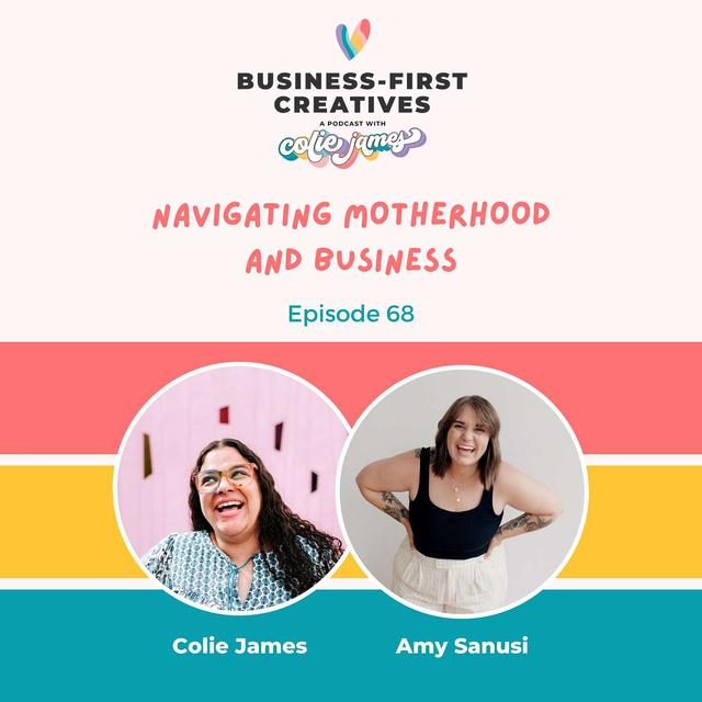 Navigating Motherhood and Business with Amy Sanusi - podcast episode cover