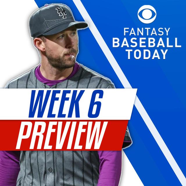Slow Starters, Week 6 Sleepers & Two-Start Pitchers! (4/25 Fantasy Baseball Podcast) - podcast episode cover