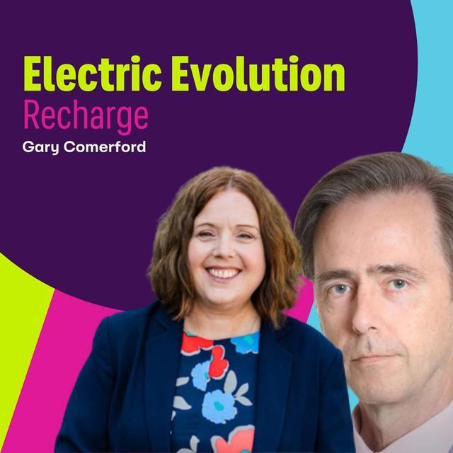 Electric Evolution Recharge Episode 3: Liz Allan and Gary Comerford - Personal Tips, Lessons Learned, and Overcoming Challenges in the EV Charging Journey - podcast episode cover