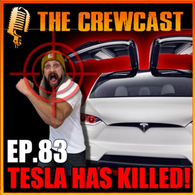 CREWCast Ep.83 | A.I. Driven Electric Cars Are KILLING HUMANS! - podcast episode cover