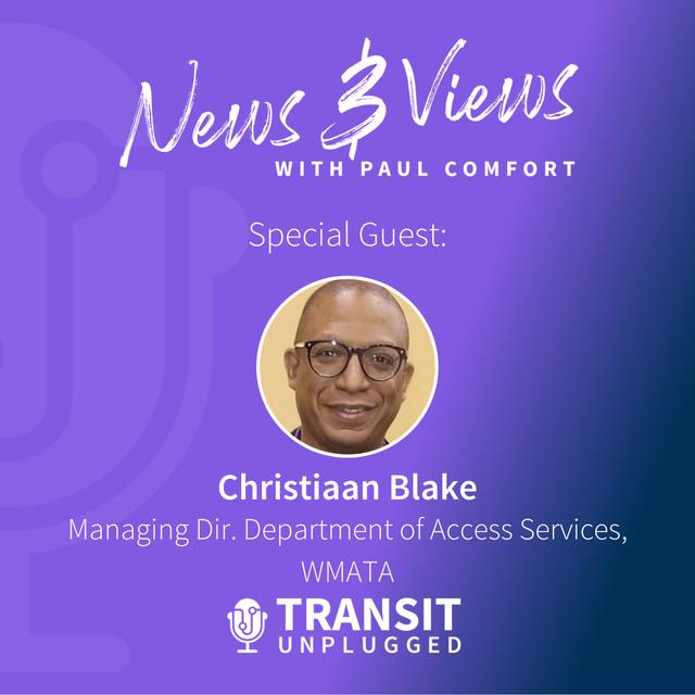 Christiaan Blake, Managing Dir, Dept of Access Services, WMATA - podcast episode cover