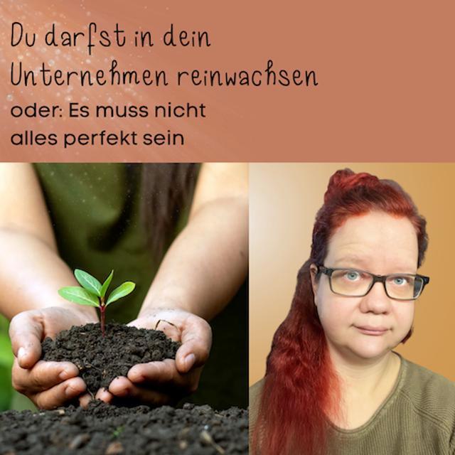 Du darfst in dein Unternehmen reinwachsen - podcast episode cover