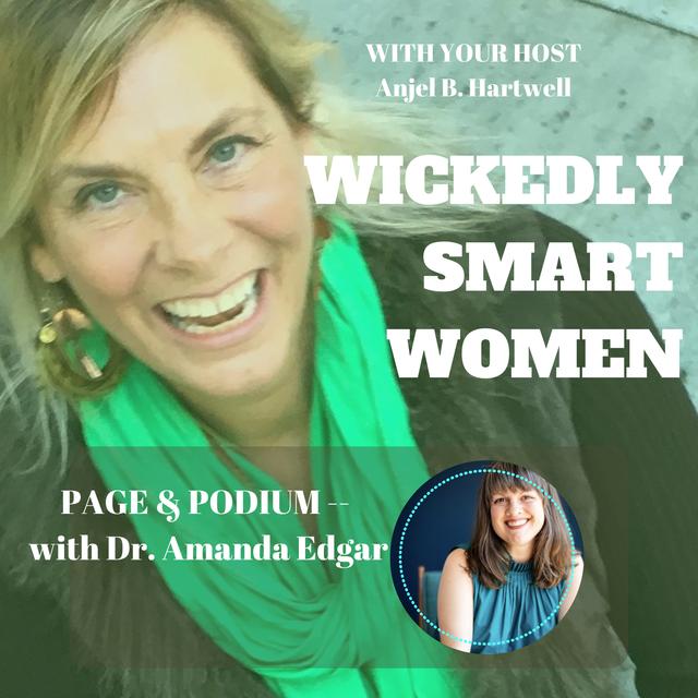 Dr. Amanda Edgar’s Path to Page and Podium - Ep 282 - podcast episode cover