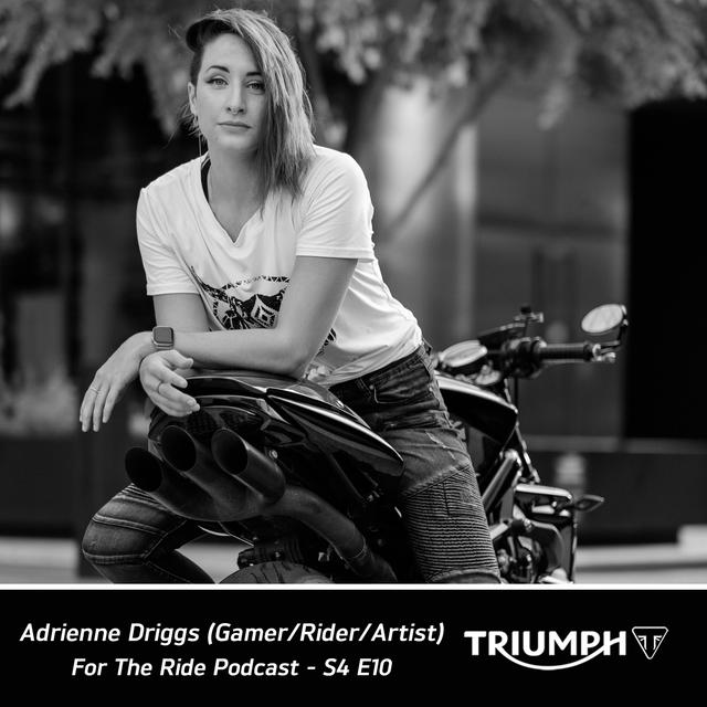 Adrienne Driggs (Gamer / Rider / Artist) - podcast episode cover