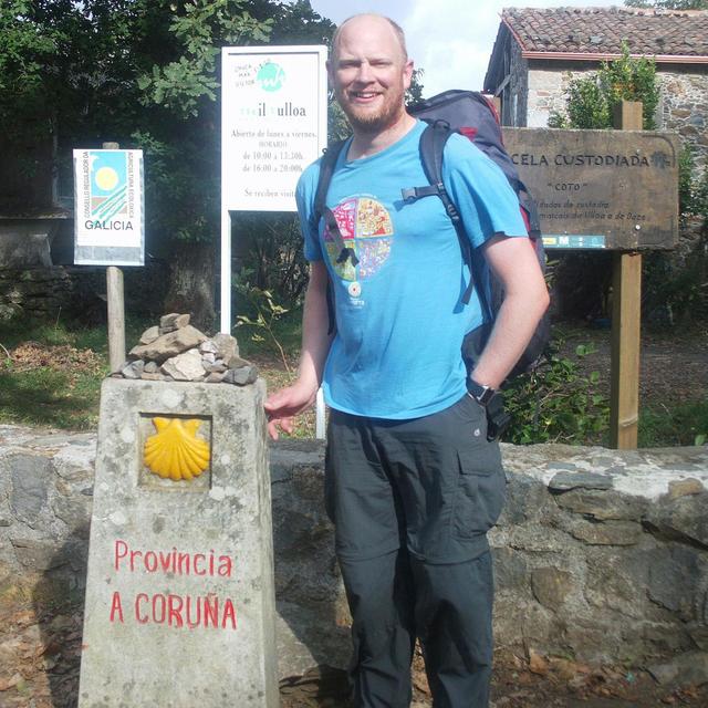 Matthew S Wilson's new book is 'Once Upon A Camino' - podcast episode cover