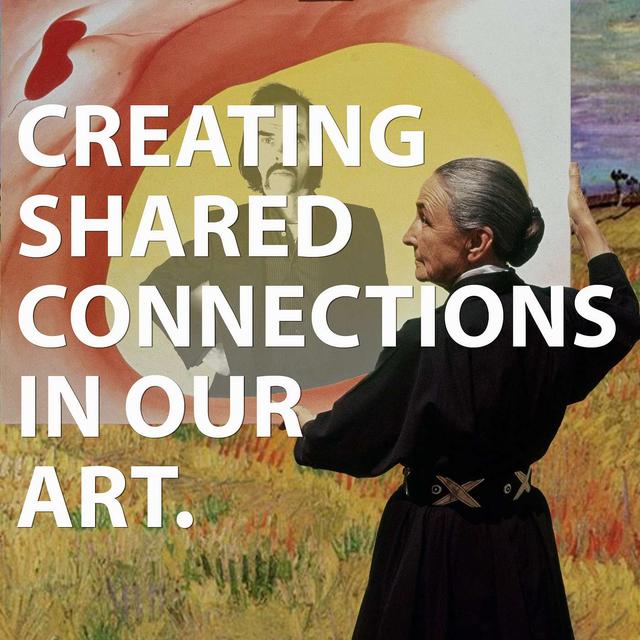 Creating Shared Connections in Our Art. Lessons from Georgia O'Keeffe, Van Gogh and Nick Cave. - podcast episode cover