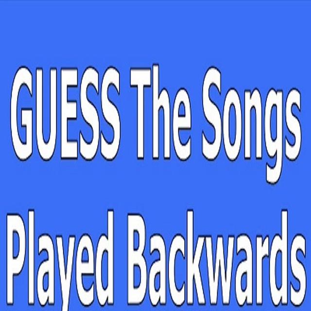 Backwards Song Game 2 - podcast episode cover