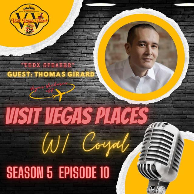 Four-time emerging scholar award recipient & TEDx speaker Thomas Girard talks tech with Coyal - podcast episode cover