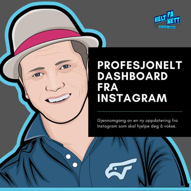 Instagram lanserer profesjonelt dashboard - podcast episode cover
