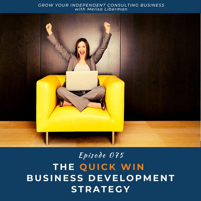 EP. 075 The Quick Win Business Development Strategy - podcast episode cover