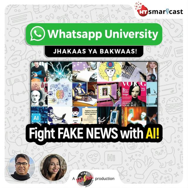 The outbreak of AI between real and fake news - podcast episode cover
