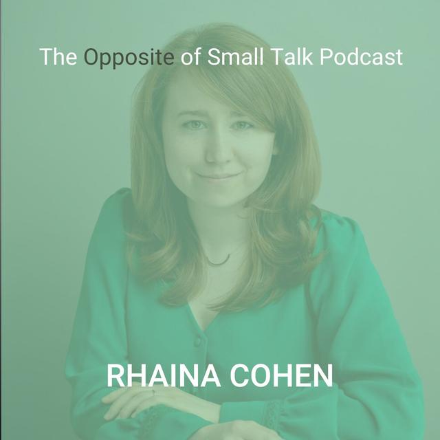 138. Life with Friendship at the Center with Rhaina Cohen - podcast episode cover
