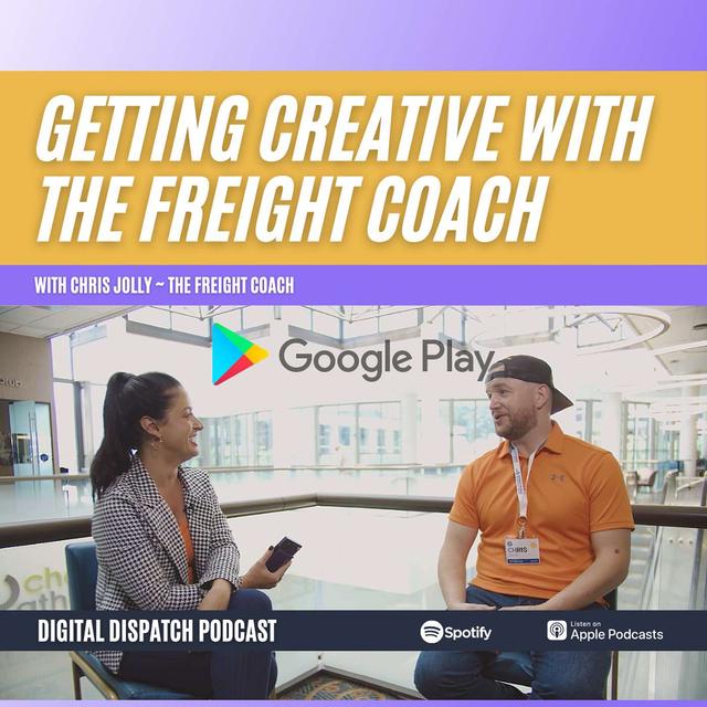 Content Creation with The Freight Coach Chris Jolly - podcast episode cover
