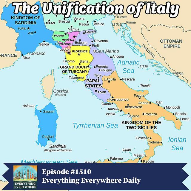 The Unification of Italy - podcast episode cover