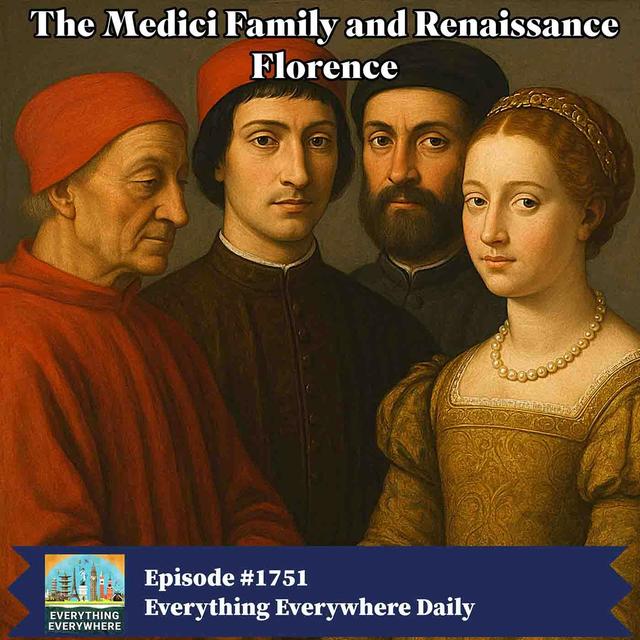 The Medici Family and Renaissance Florence - podcast episode cover